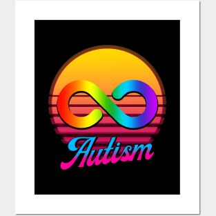 Retro Autism Posters and Art